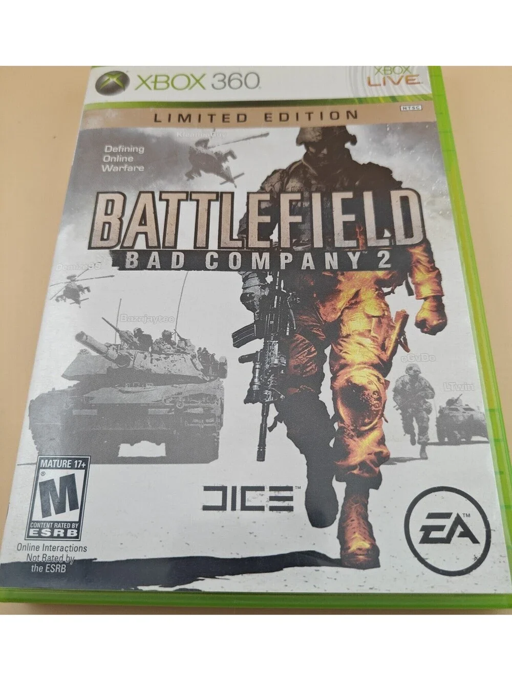 Battlefield: Bad Company 2 Limited Edition Xbox 360 EA DICE CIB Complete